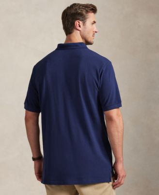 Men's Big & Tall Bear Embroidered Polo Shirt