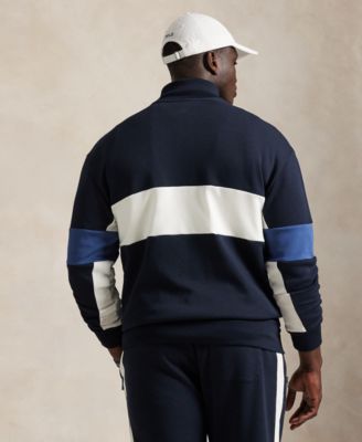 Men's Big & Tall Double Knit Long-Sleeve Sweatshirt