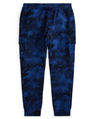 Men's Big & Tall Camo Print Cargo Jogger Pants