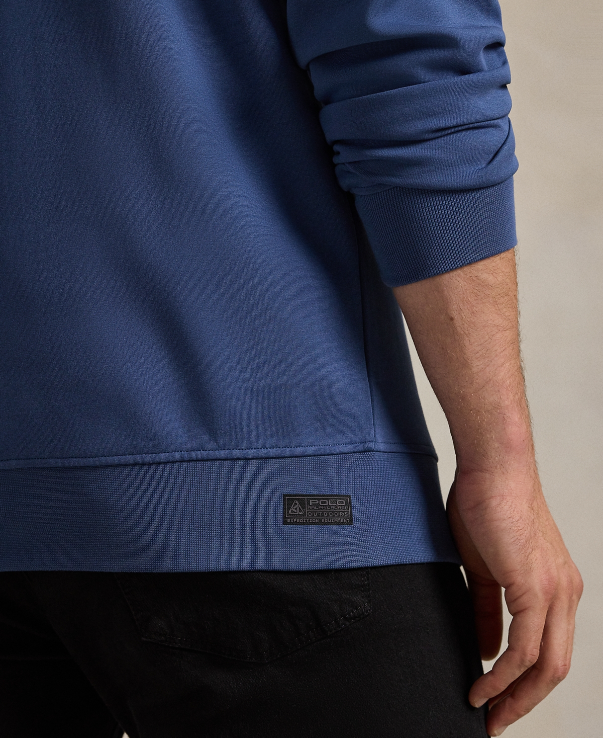 Polo Ralph Lauren Men's Big & Tall Long Sleeves Sweatshirt In Blue