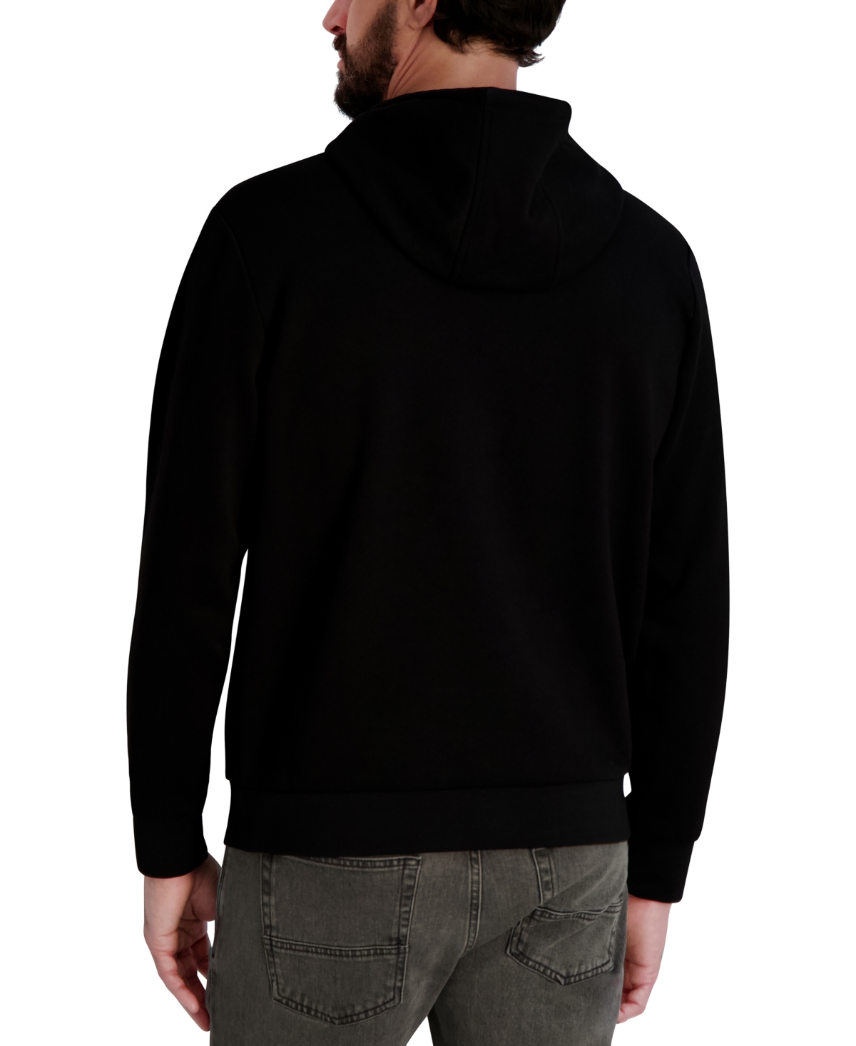 Karl Lagerfeld Paris Men's Textured Armor Pull-On Sweatshirt