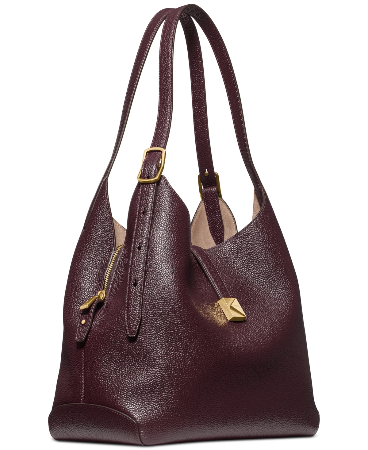 Kate Spade Deco Large Pebbled Leather Shoulder Bag