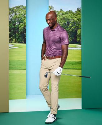 Men's All-Over Geometrical Polo Shirt