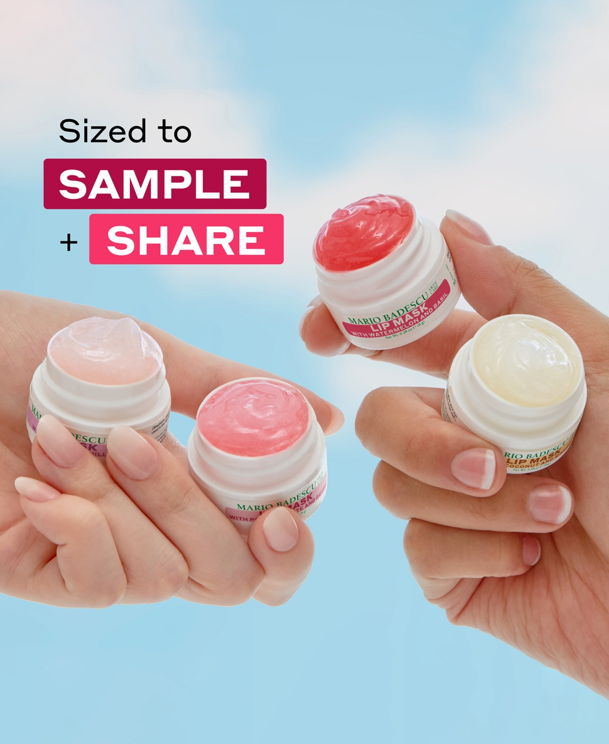 Mario Badescu Mini Lip Mask Collection In Multi