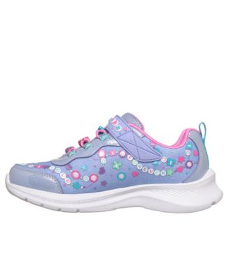 Little Girls Jumpsters 2.0 - Besties 4Ever Fastening Strap Closure Casual Sneakers from Finish Line