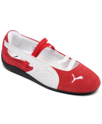 Puma - Women's Speedcat Suede Ballet Flats from Finish Line