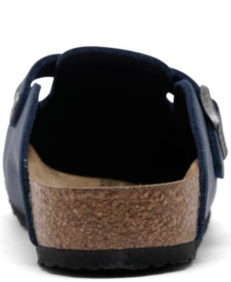 Little Girls Boston Suede Leather Clogs from Finish Line