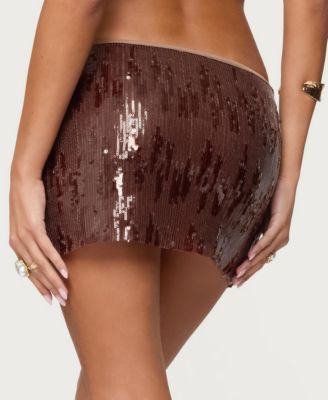 Women's Kaylee Sequin Mini Skirt