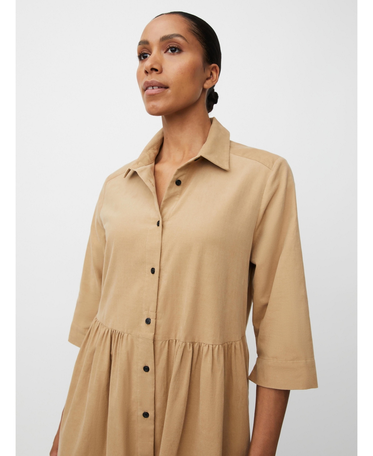 Masai Copenhagen Women's MaNynisla 3/4 Sleeve Midi Dress