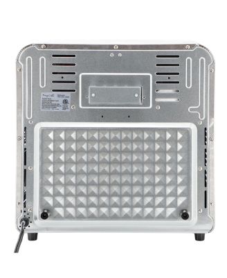 21.13 Quart Stainless Steel Digital Electric Multi-Function Air Fryer and Counter Top Oven in Silver