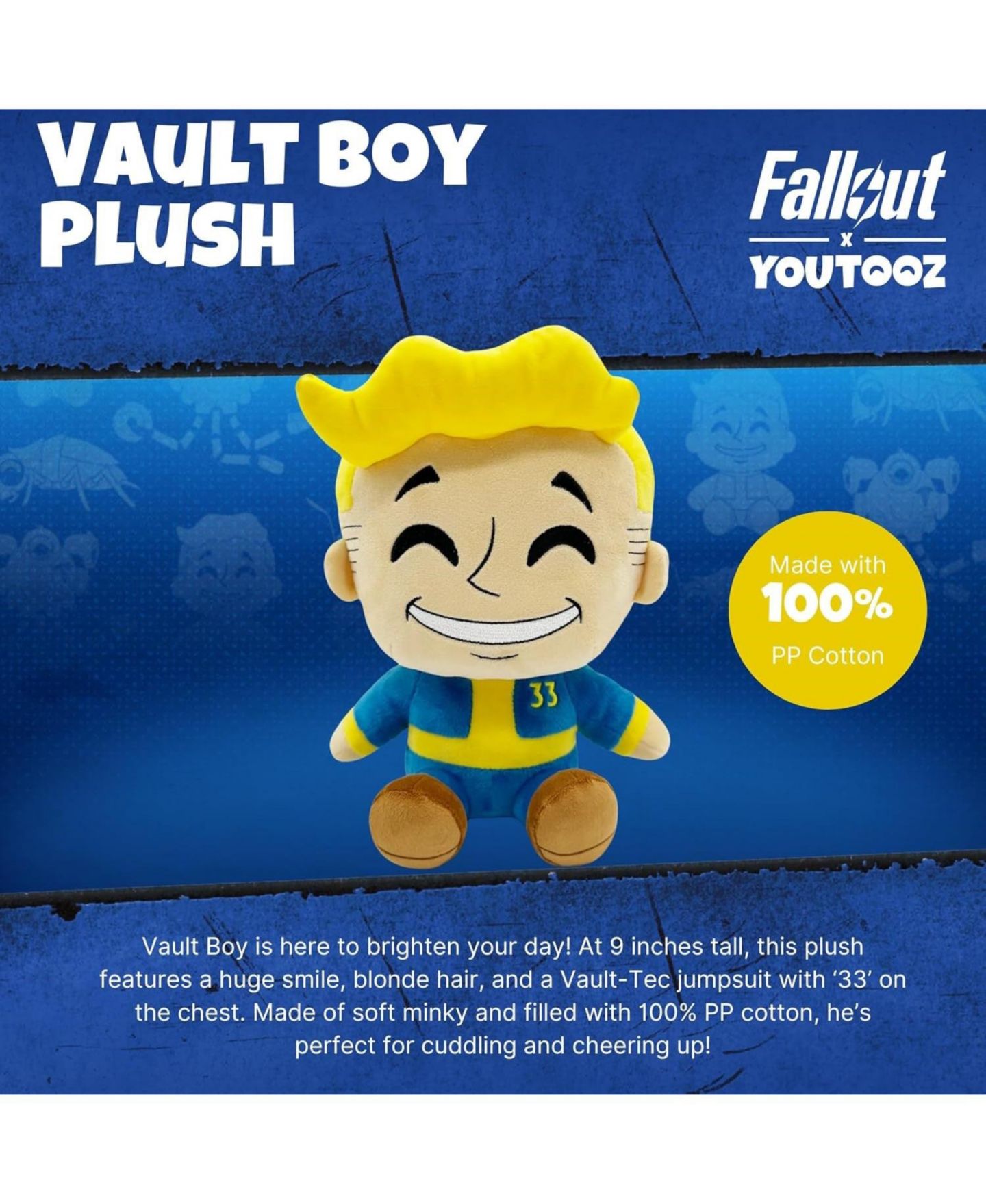 Детская мягкая игрушка Youtooz Vault Boy 9" Plush — фото 4