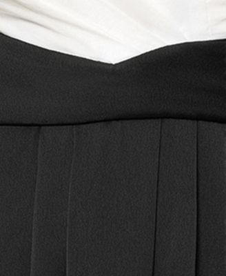 Petite 3/4-Sleeve Long Dress