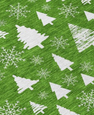 Holiday Washable Indoor/Outdoor ACN1815 10'x14' Area Rug