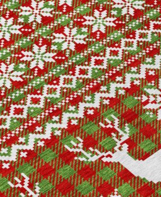 Holiday Washable Indoor/Outdoor ACN1820 10'x14' Area Rug