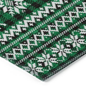 Holiday Washable Indoor/Outdoor ACN1820 10'x14' Area Rug