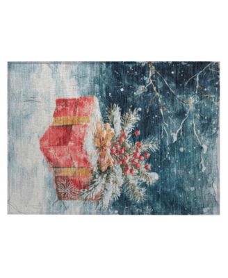 Holiday Washable Indoor/Outdoor ACN1805 1'8"x2'6" Area Rug