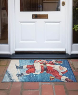 Holiday Washable Indoor/Outdoor ACN1807 1'8"x2'6" Area Rug