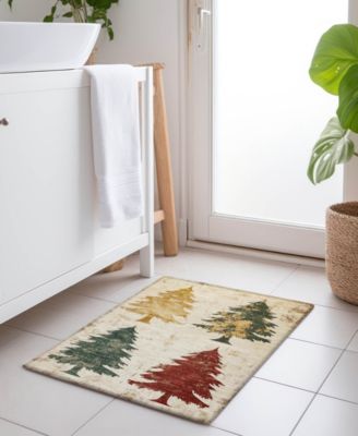 Holiday Washable Indoor/Outdoor ACN1811 1'8"x2'6" Area Rug