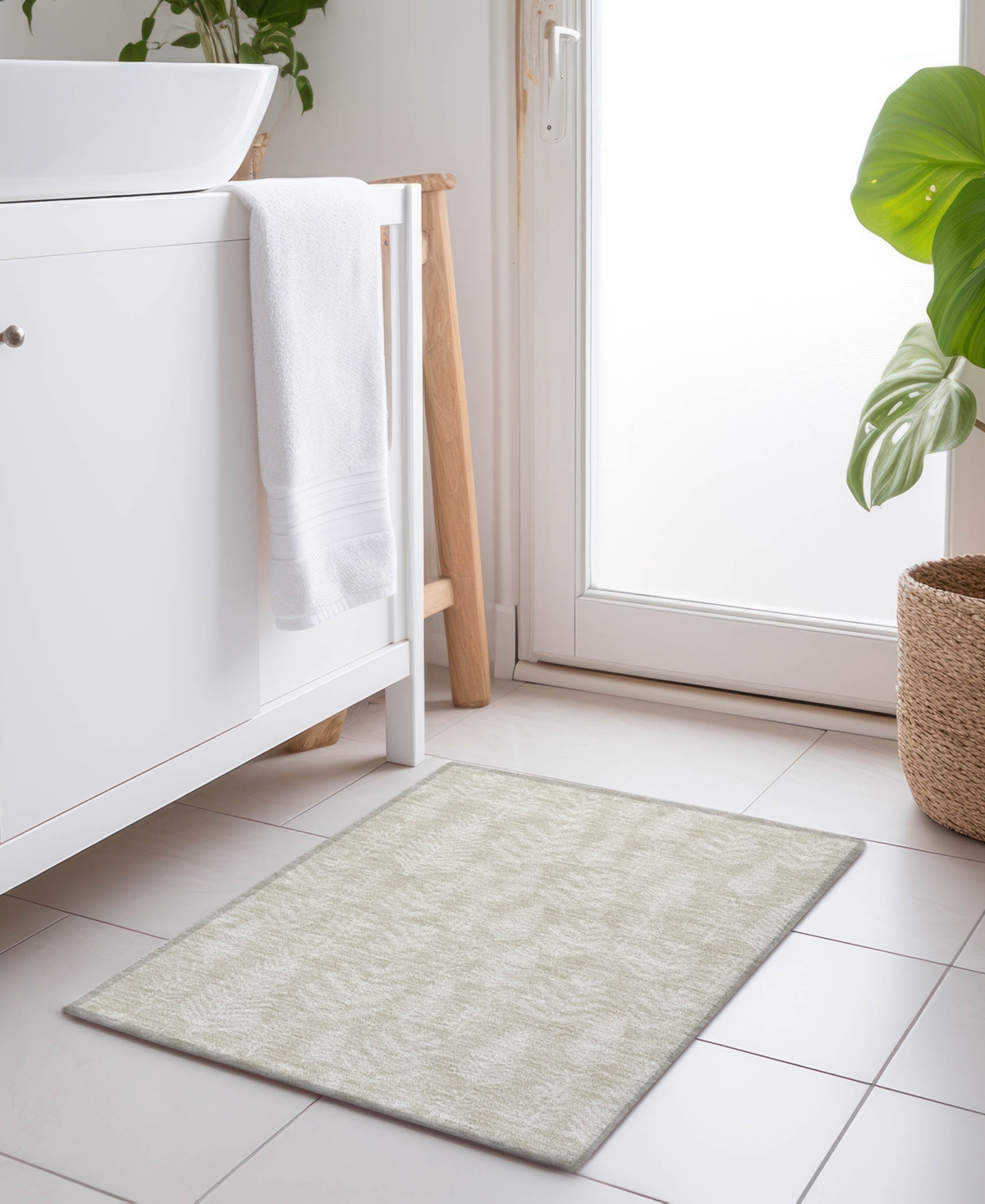 Addison Holiday Washable Indoor/outdoor Acn1813 1'8"x2'6" Area Rug In Brown