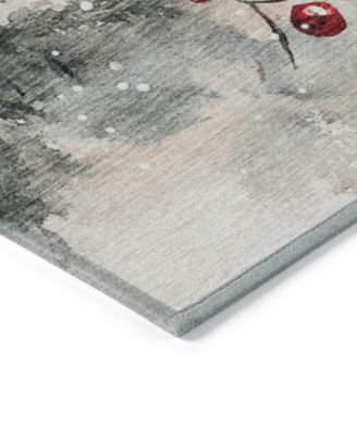 Holiday Washable Indoor/Outdoor ACN1808 2'3"x7'6" Runner Area Rug