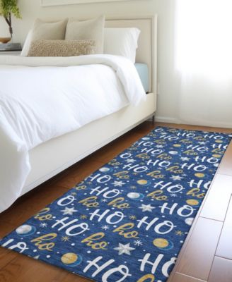 Holiday Washable Indoor/Outdoor ACN1810 2'3"x7'6" Runner Area Rug