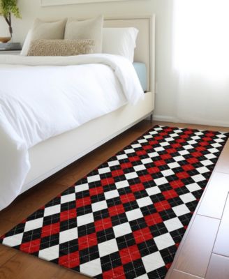 Holiday Washable Indoor/Outdoor ACN1812 2'3"x7'6" Runner Area Rug