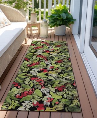 Holiday Washable Indoor/Outdoor ACN1816 2'3"x7'6" Runner Area Rug
