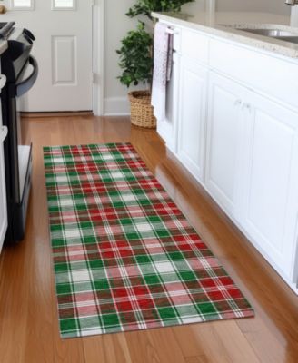 Holiday Washable Indoor/Outdoor ACN1817 2'3"x7'6" Runner Area Rug