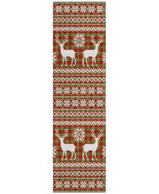Addison - Holiday Washable Indoor/Outdoor ACN1820 Runner Area Rug