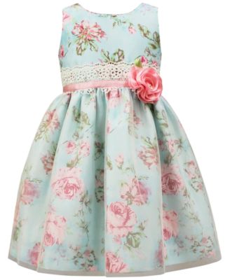 Jayne Copeland Sleeveless Floral Print Dress Toddler Little Girls Macy s