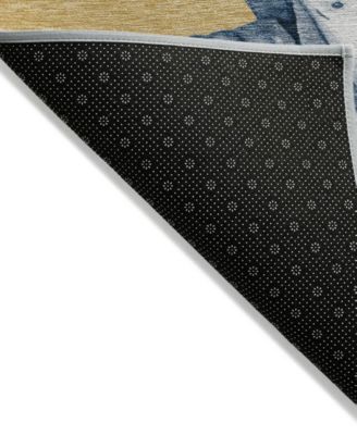 Holiday Washable Indoor/Outdoor ACN1826 2'3"x7'6" Runner Area Rug