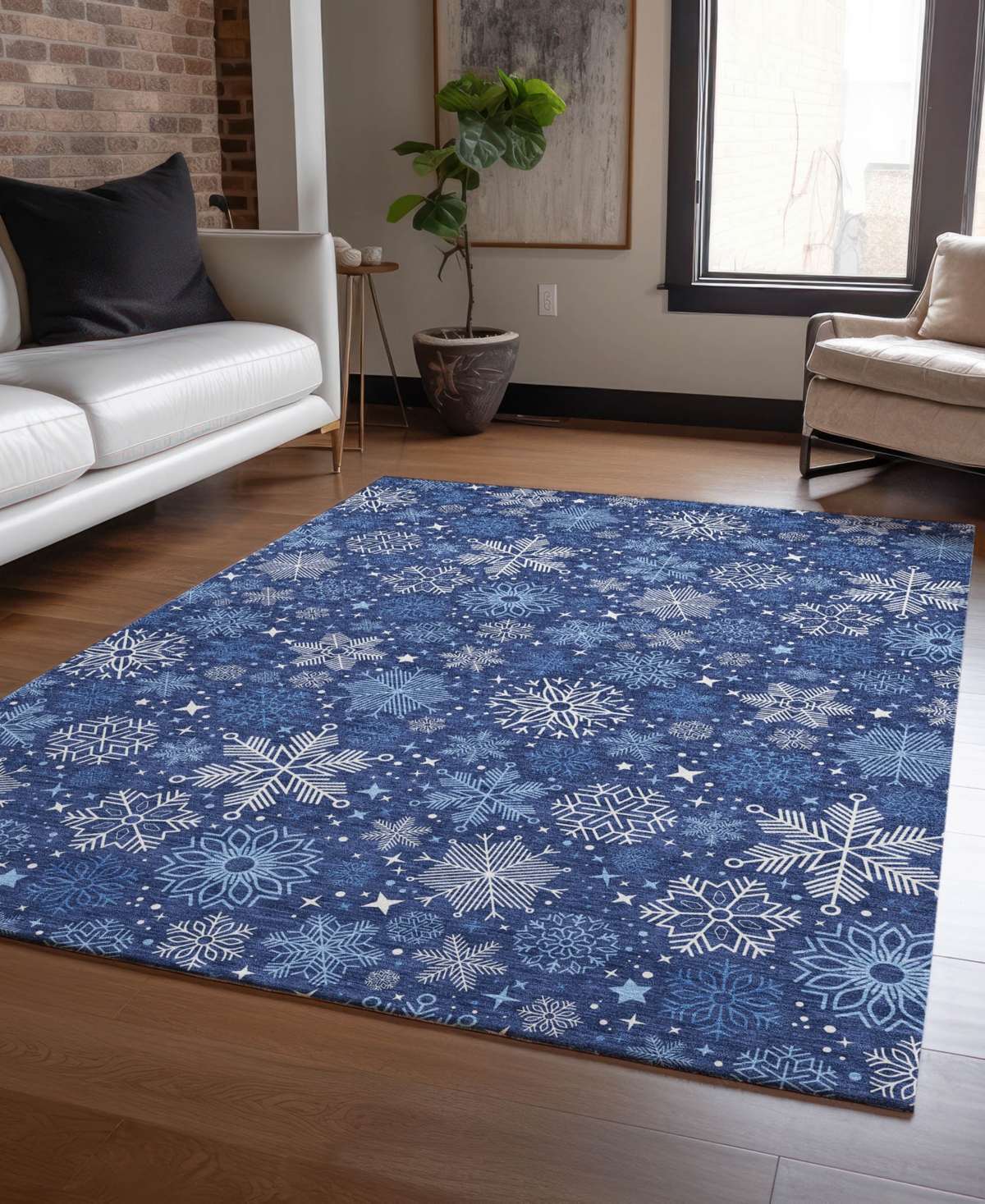 Addison Holiday Washable Indoor/Outdoor ACN1823 5'x7'6" Area Rug