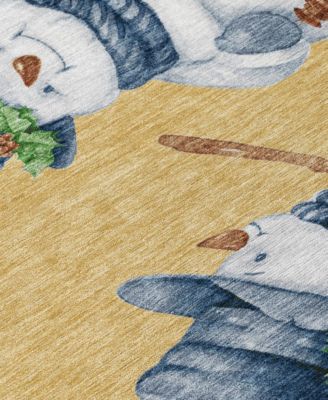 Holiday Washable Indoor/Outdoor ACN1826 5'x7'6" Area Rug