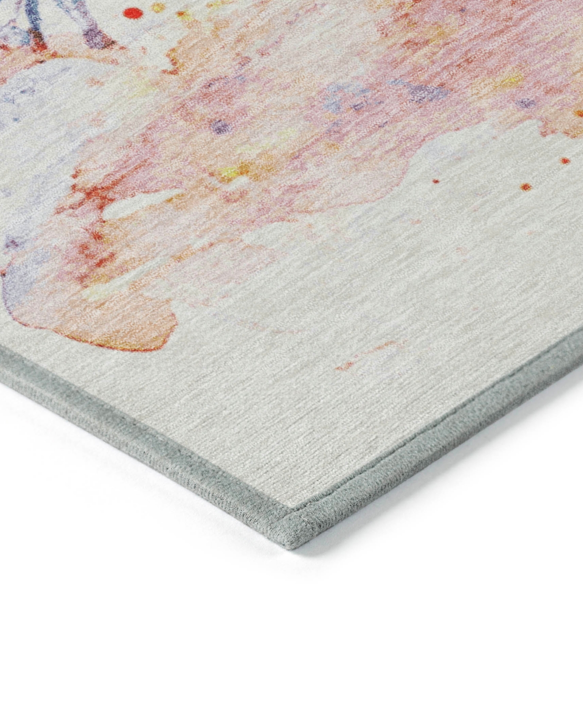 Addison Holiday Washable Indoor/outdoor Acn1809 8'x10' Area Rug In White