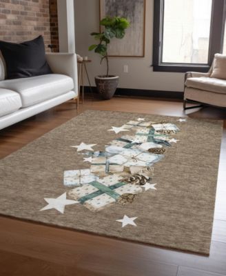 Holiday Washable Indoor/Outdoor ACN1825 8'x10' Area Rug