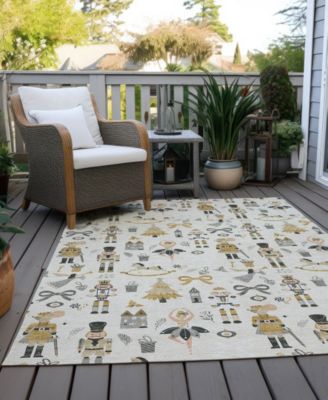 Holiday Washable Indoor/Outdoor ACN1827 8'x10' Area Rug