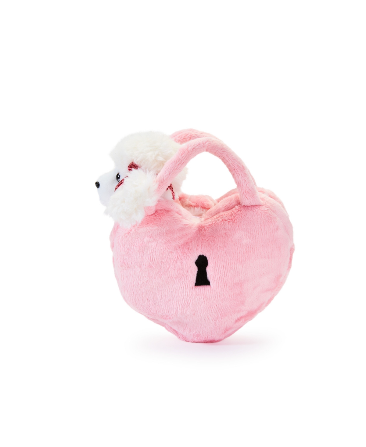 Geoffrey's Toy Box Fancy Pets 6" Plush Poodle And Purse Toy In Multi