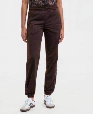 Women's Three Stripes Leopard Print Track Pants