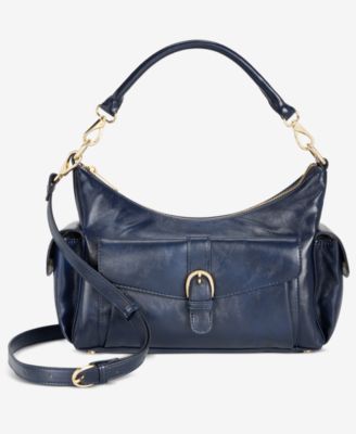 Jynna Medium Glazed Shoulder Bag, Exclusively at Macy's