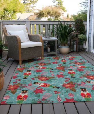 Holiday Washable Indoor/Outdoor ACN1822 2'6"x3'10" Area Rug