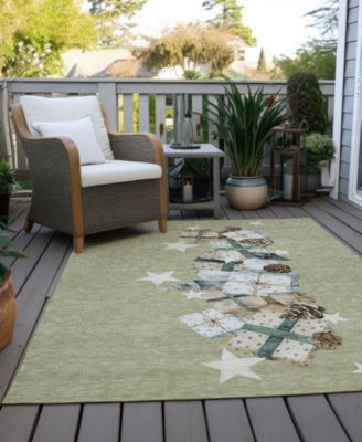 Holiday Washable Indoor/Outdoor ACN1825 2'6"x3'10" Area Rug