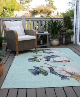 Holiday Washable Indoor/Outdoor ACN1826 2'6"x3'10" Area Rug