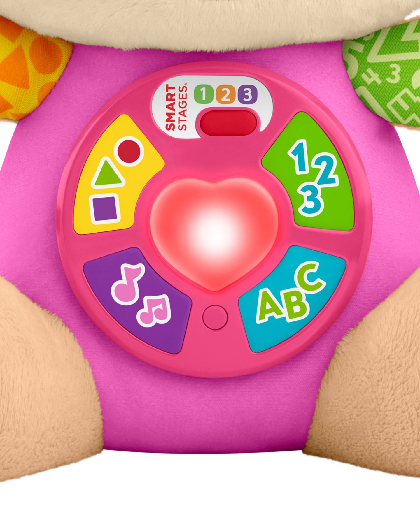 Детская мягкая игрушка Fisher Price Sis Interactive Musical Plush Toy — фото 3