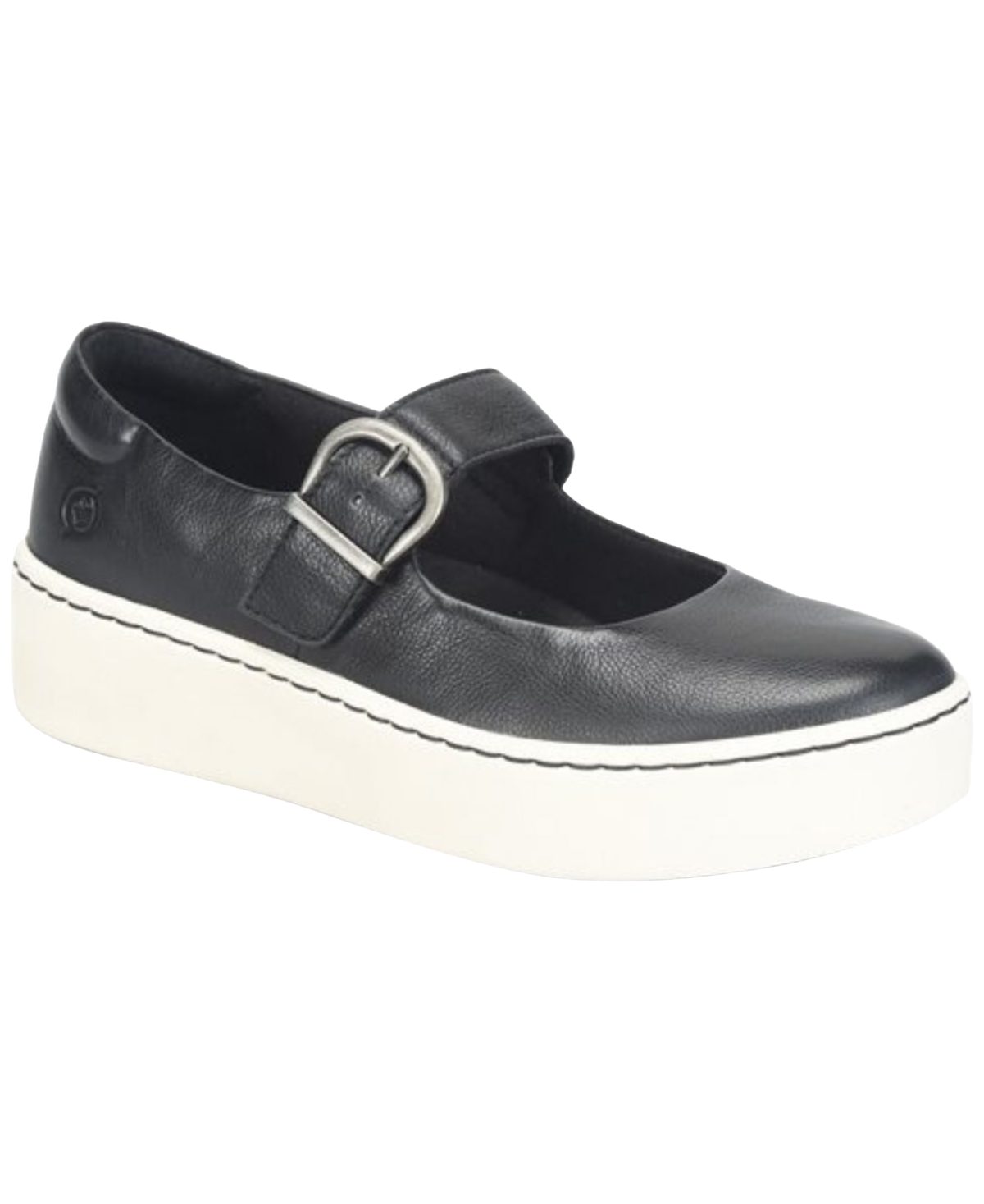 Born Women's Mira Mj Round Toe Flats In Black