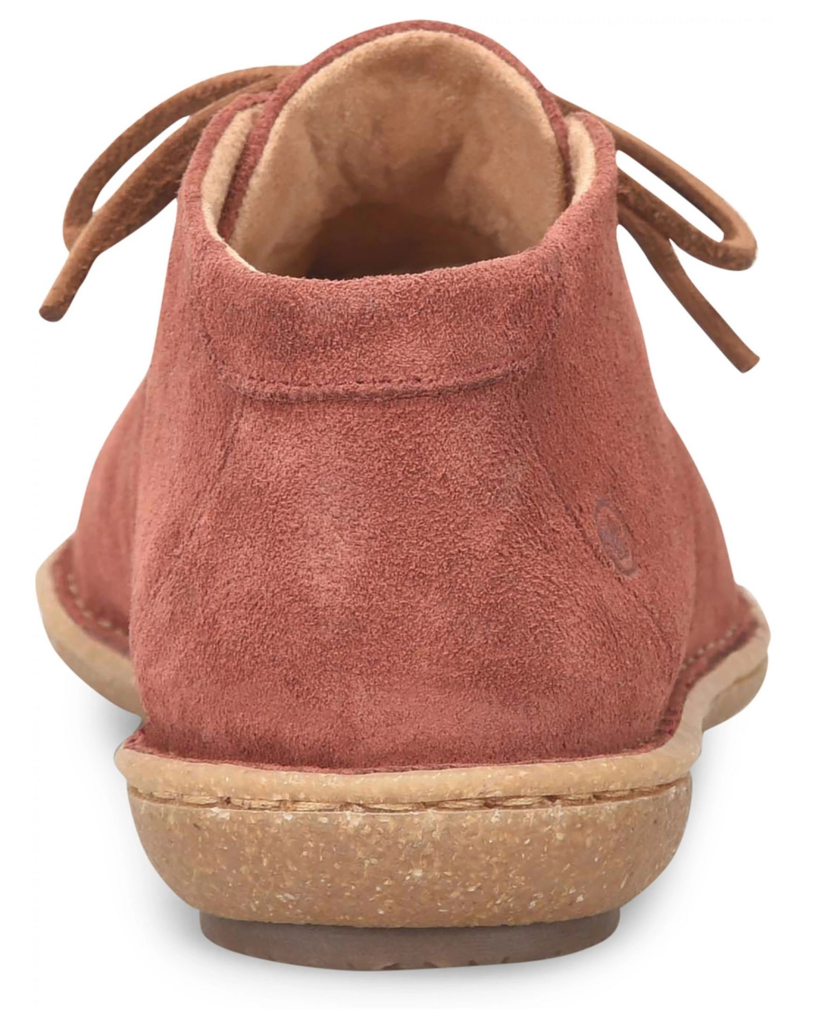 Born Women's Nuala Ii Lace Up Booties In Burgundy