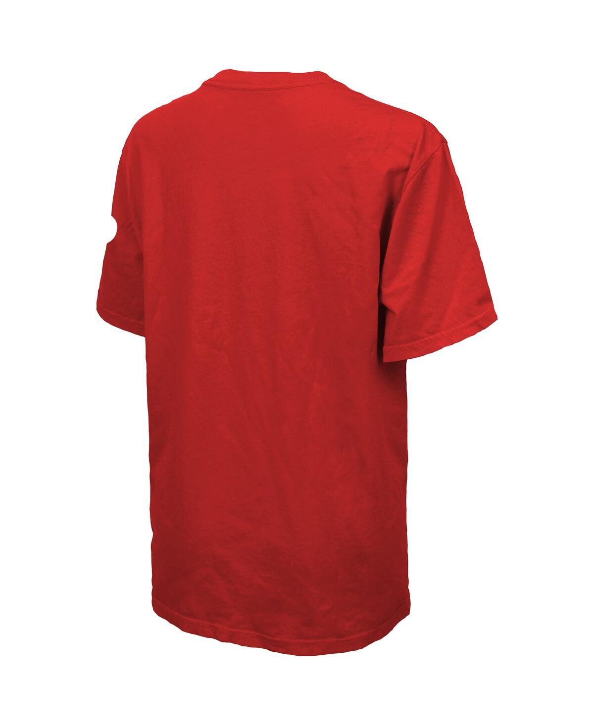 Majestic Women's Bryce Harper Red Philadelphia Phillies Oversized Name Number T-Shirt