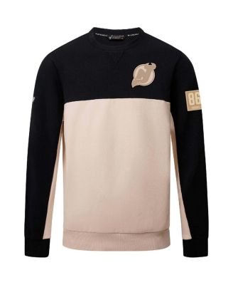 LevelWear - Men's&nbsp;Jack Hughes Black New Jersey Devils Name Number Pullover Sweatshirt