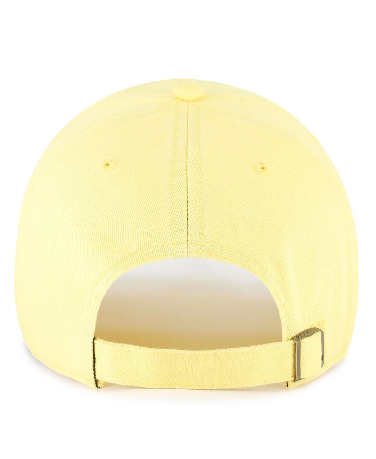 47 Brand Men's Maize Purdue Boilermakers Vault Clean Up Adjustable Hat In Blue
