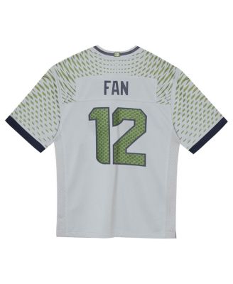 Toddler 12s Wolf Gray Seattle Seahawks 2025 Rivalries Collection Game Jersey