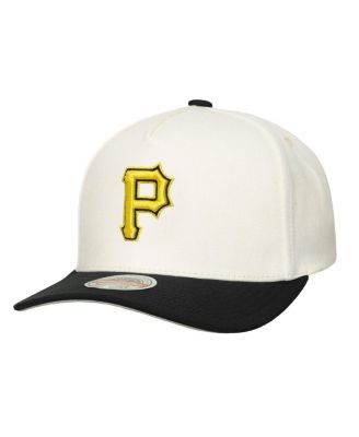 Mitchell & Ness - Men's Cream Pittsburgh Pirates Stretch-Snapback Hat